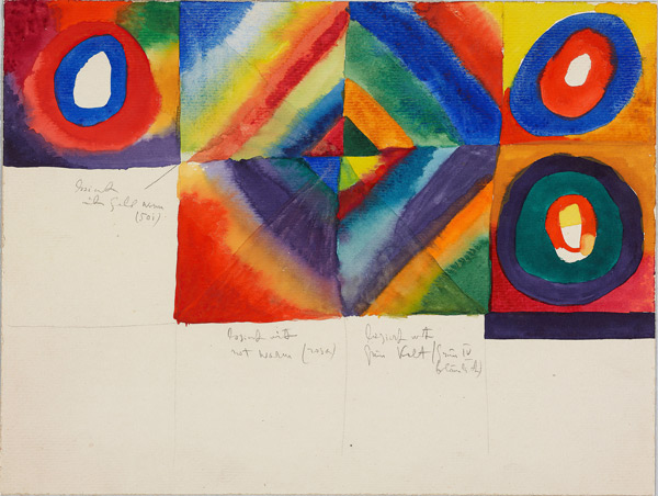 Color Studies with Information on the Technique of Painting de Wassily Kandinsky