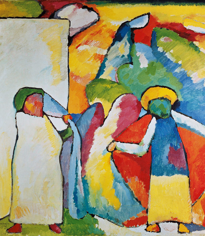 Improvisation 6 (African) de Wassily Kandinsky