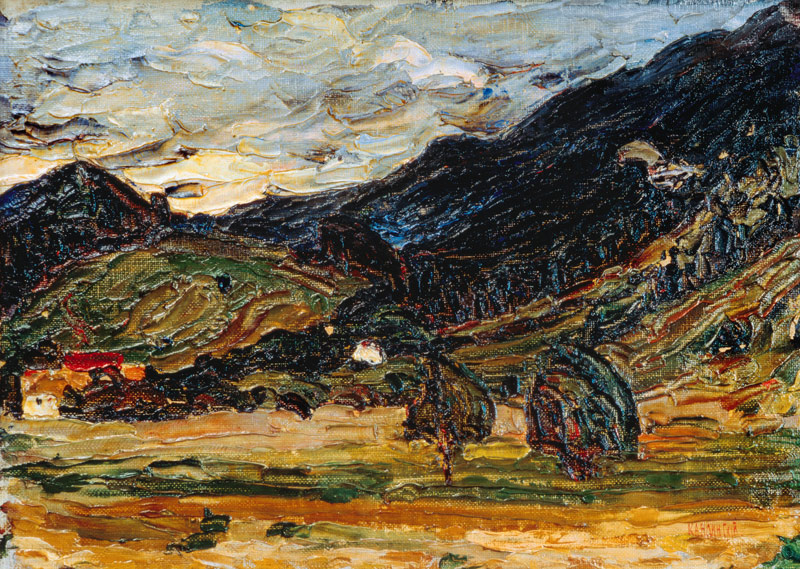 Landschaft de Wassily Kandinsky
