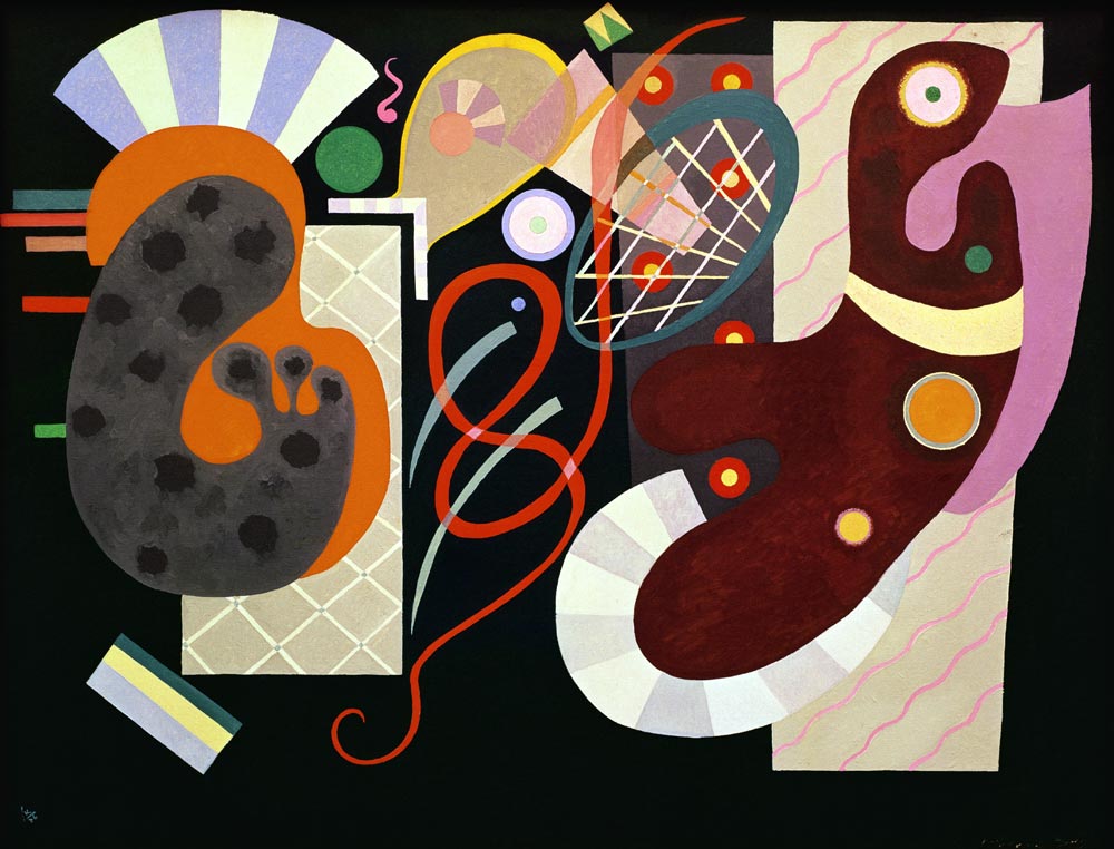 Red Knot de Wassily Kandinsky