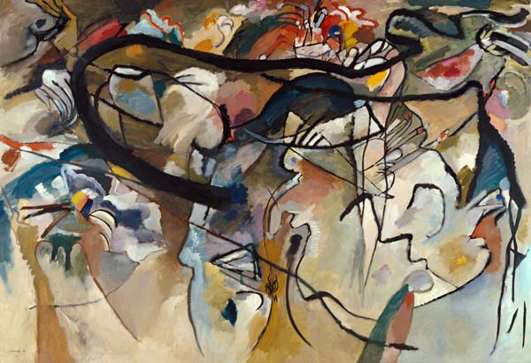 Composition of Nr5. de Wassily Kandinsky