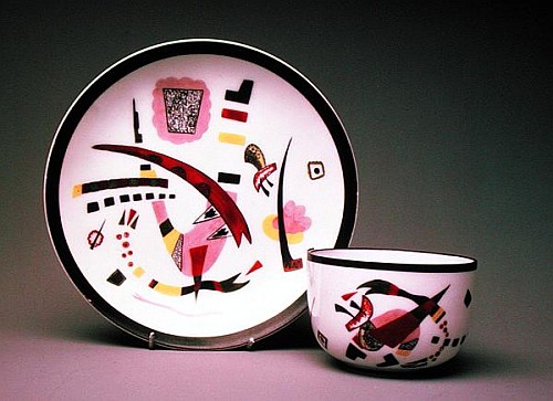 Cup with saucer de Wassily Kandinsky