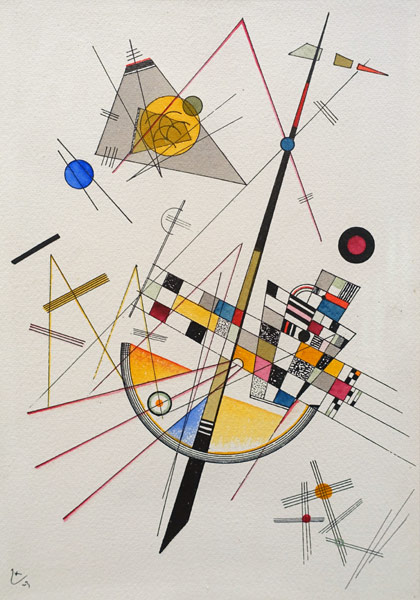 Delicate Tension de Wassily Kandinsky