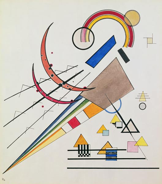 Grey Square de Wassily Kandinsky