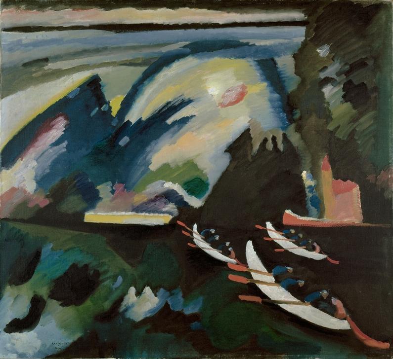 Boat Trip de Wassily Kandinsky