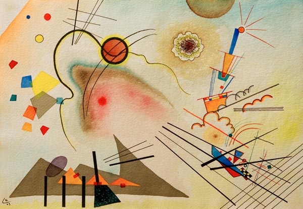 Watercolour No. 606 de Wassily Kandinsky