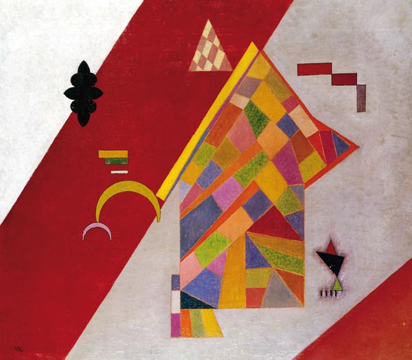 Red Across de Wassily Kandinsky