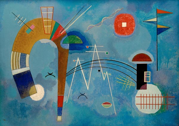 Round And Pointed de Wassily Kandinsky
