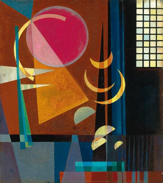 Scharf-ruhig de Wassily Kandinsky