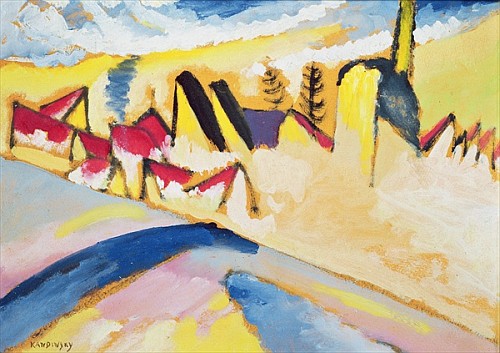 Study in Winter No. 2 de Wassily Kandinsky