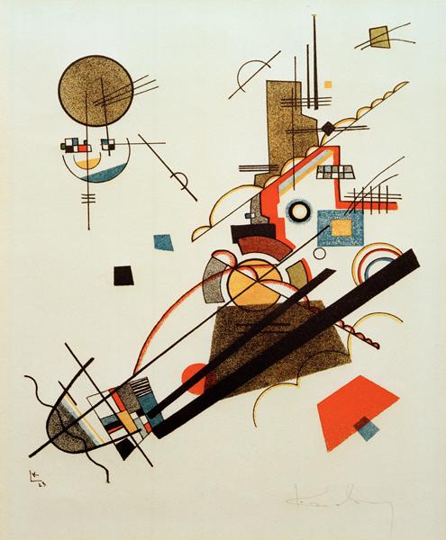 Happy Ascent de Wassily Kandinsky