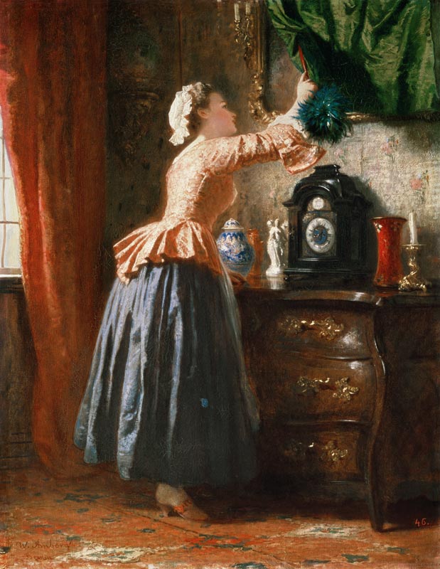 A Maid de Wilhelm Amberg