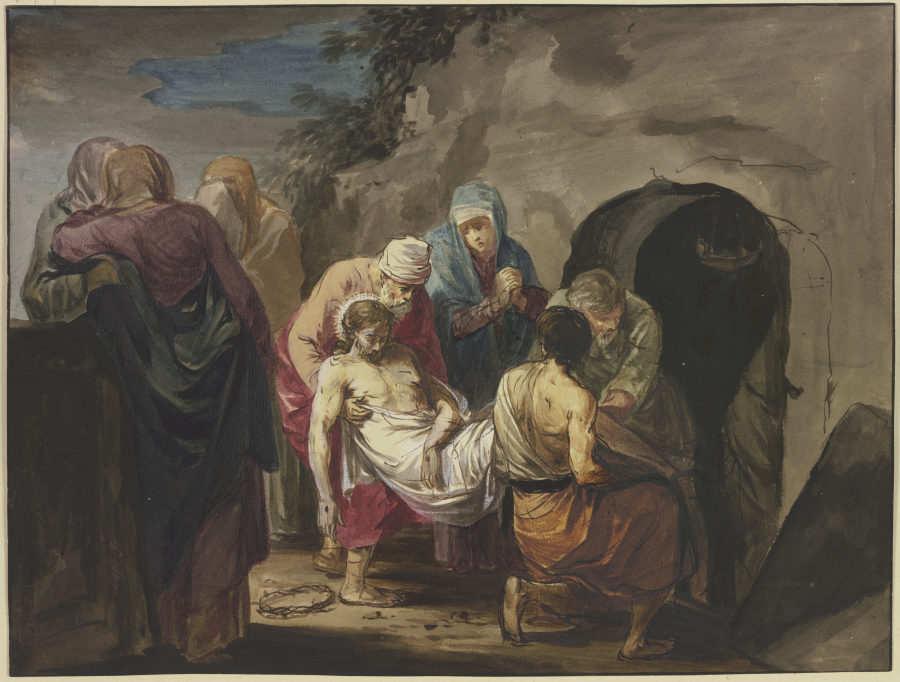 Entombment of Christ de Willem Joseph Laquy