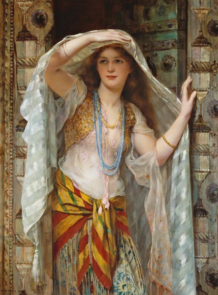 Safie, one of the three ladies of Baghdad de William Clark Wontner