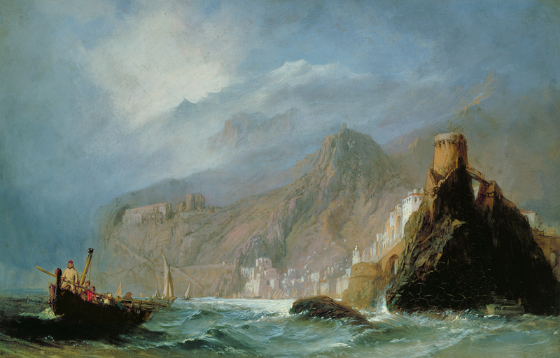 Rocky Bay de William Clarkson Stanfield