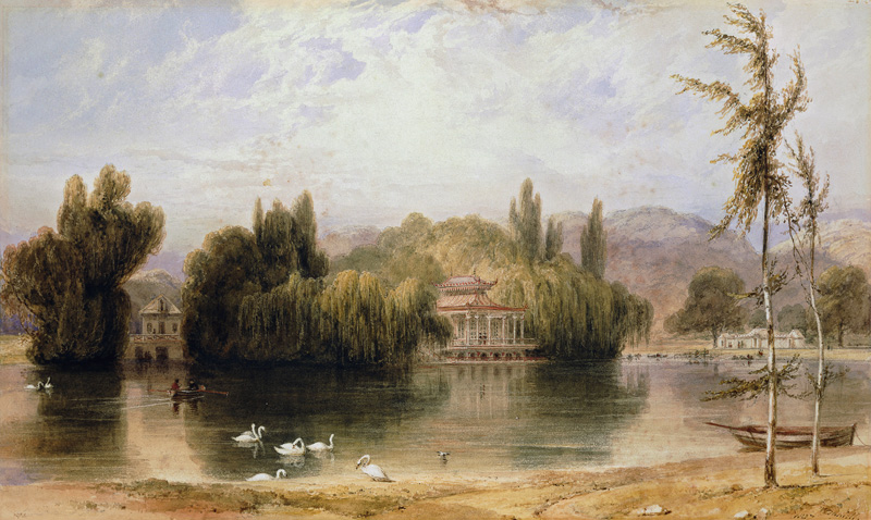 Virginia Water, Surrey de William Daniell