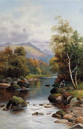 Evening on the Glaslyn, North Wales