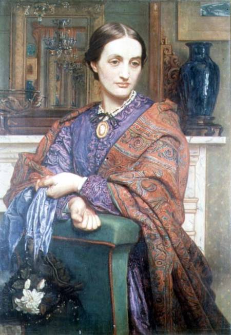 A Lady in an Interior de William Holman Hunt