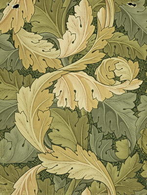 Wallpaper Design with Acanthus/Woodland colours, 1875 de William  Morris