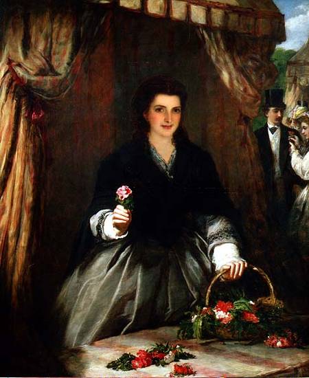 The Flower Seller de William Powel Frith