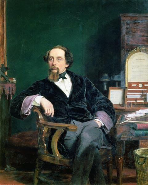 Portrait of Charles Dickens