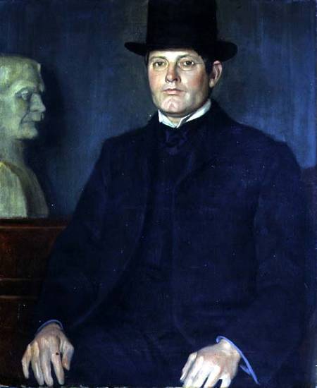 Portrait of Sir George Frampton (1860-1928) de William Strang