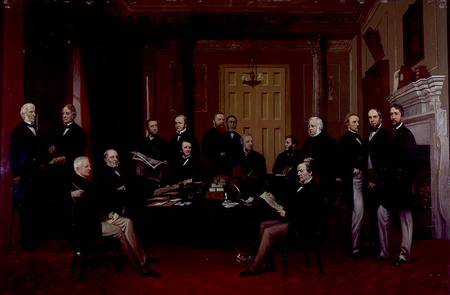 Gladstone's First Cabinet de William u. Henry Barraud