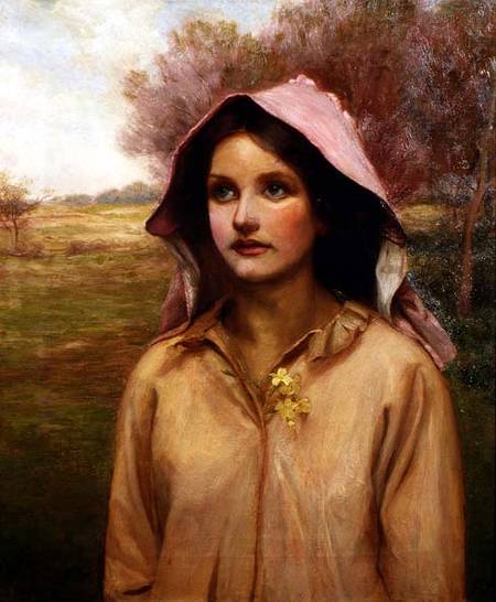 The Primrose Girl de William Ward Laing