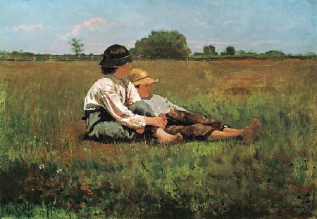 Boys in a Pasture