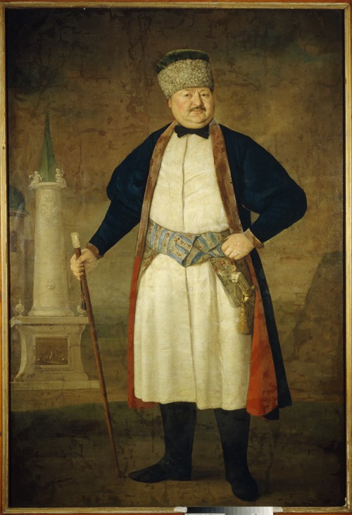 Portrait of the Pavel Yakovlevich Rudenko de Wladimir Lukitsch Borowikowski