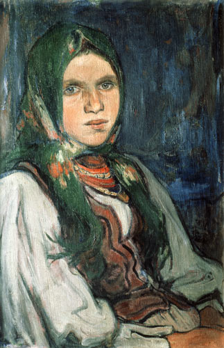 Country girl (Wiejska dziewczyna) de Wladyslaw Slewinski