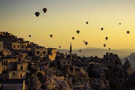 Sunrise over Cappadocia