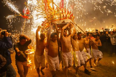 PU Village Fire Dragon Celebration Lantern Festival