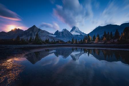 Mt. Assiniboine Moonlight