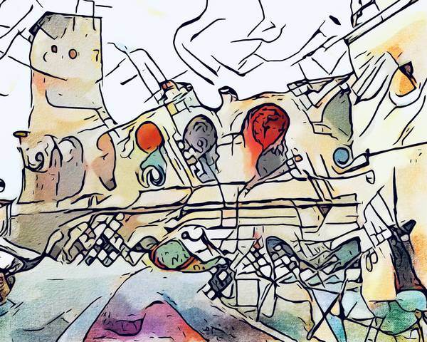 Kandinsky trifft Arles, Motiv 2 de zamart