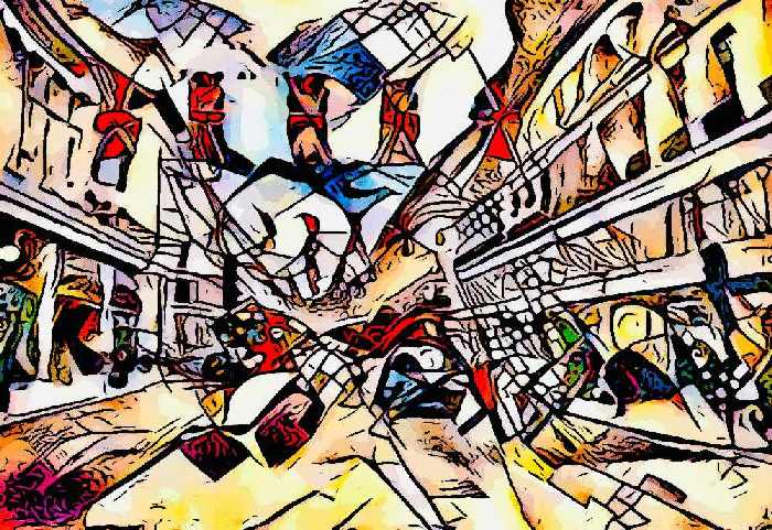 Kandinsky meets London 9 de zamart