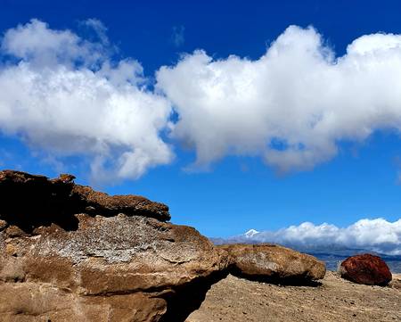 Wolken am Horizont