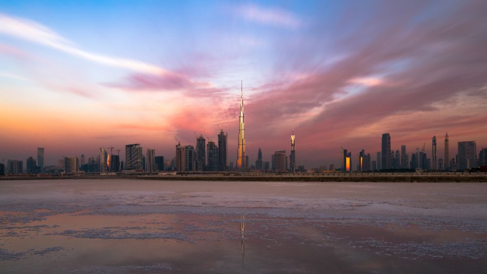 Dubai Skyline de zohaib anjum